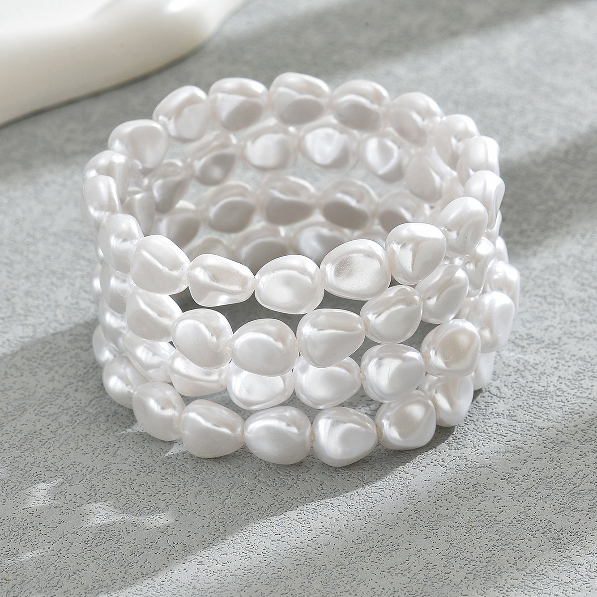 Literary Style Personality Multi-Layer Beaded Design Temperament Sense Bracelet Jewelry
