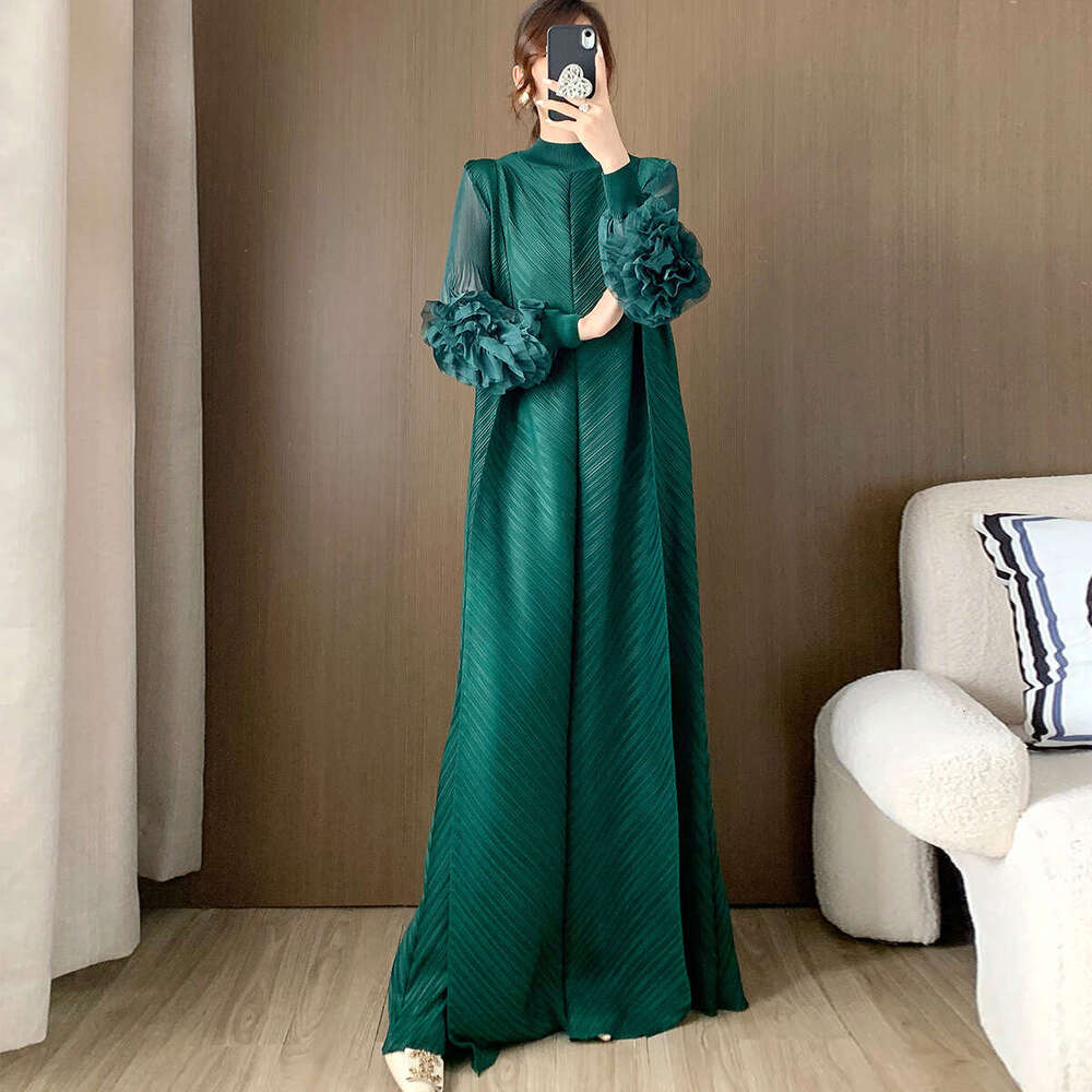 White Skirt Maxi Skirt Fashion Pleated Spring Autumn High End Plus Size Women S Long Dress Long Skirt