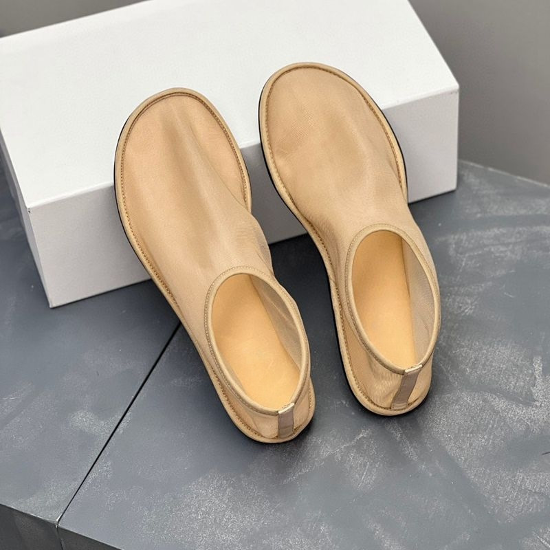 Designer Casual Stylish Fashion Ballet Flat Shoes Woman Mesh Hollow Outs Mary Jane Shoes Beach Summer Walking Shoes Women Sandals