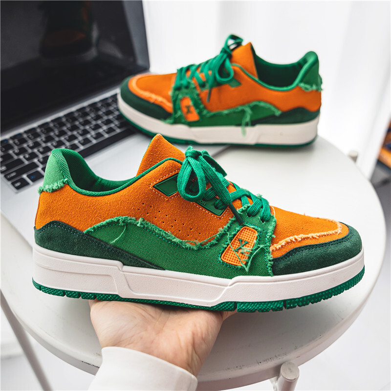 Luxury Brand Designer Shoes Sandals 2024 Autumn New Niche Design Original Men's Shoes Washed Canvas Shoes Breathable Sports Casual Sneakers Men V