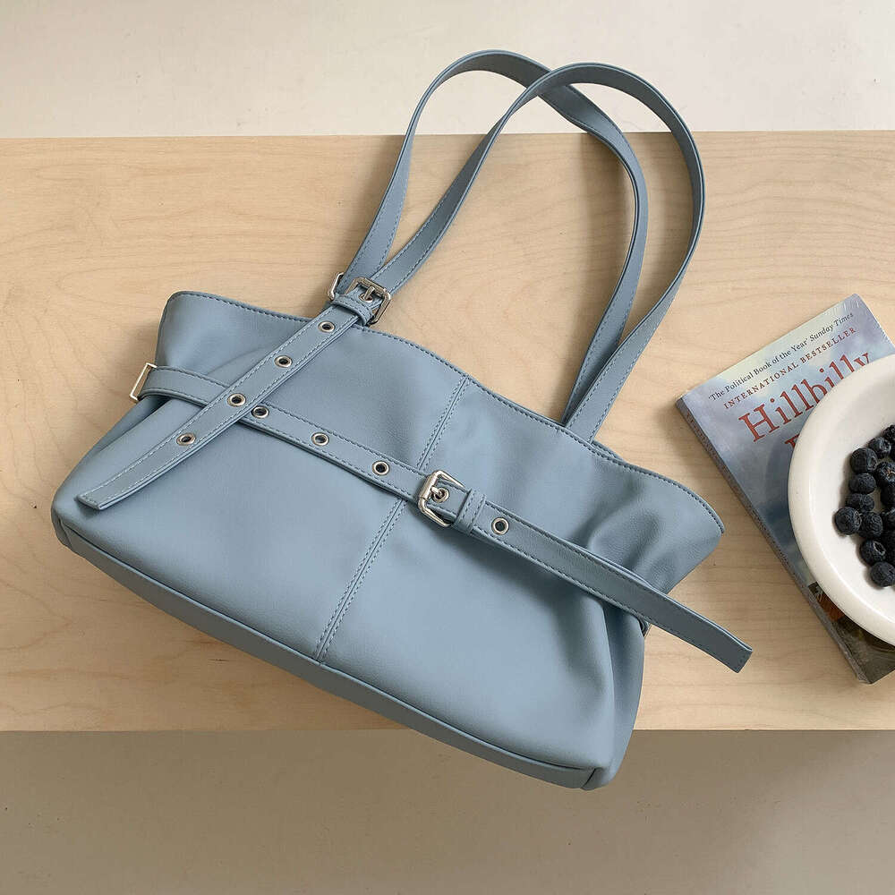 Free shipping fashion designer bag Luxury Korean Style High End Soft Loose Underarm Tote for Women Summer Large Capacity Fashion Commuter Shoulder Bag