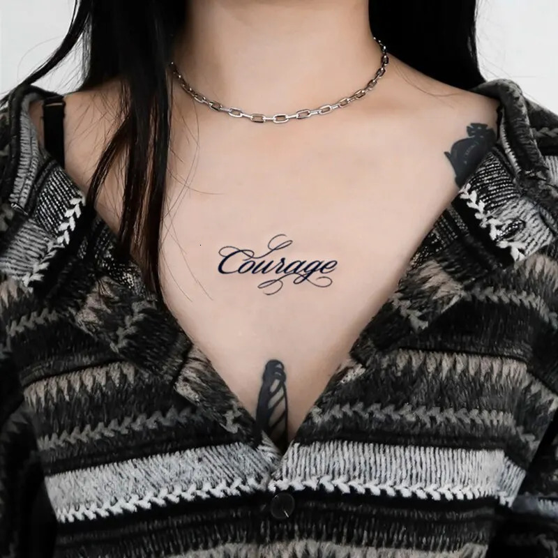 Tattoo Sticker Disposable Herbal Juice Semi Permanent Waterproof Collabone Tattoo Sticker 30 Painless Safe Tattoo Patterns Sexy 250619