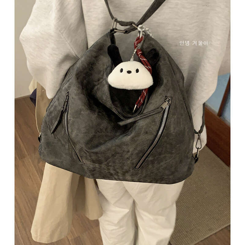 designer bag Commuting Backpack for Women, Autumn/Winter 2024 New Niche Simple Single Shoulder Tote Bag, Casual Large Capacity Bag