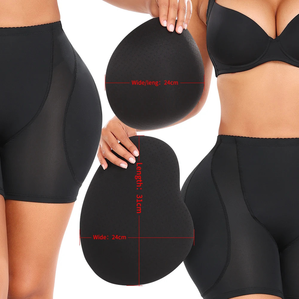 Shapewear Women Control Panties Hip butt Pad 4 Pads Lifting Up Body Shaper Panty Enhancer Sponge Padded Buttocks Bigger 250617