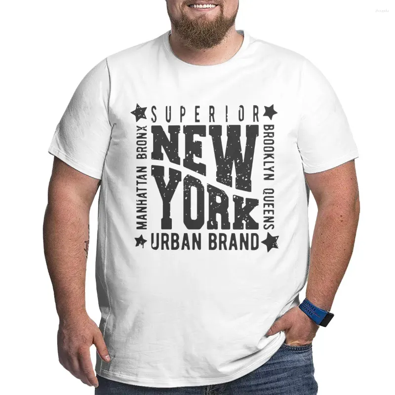 T Shirts Men's T Shirts Superior York Plus Size Cotton Crew Neck Oversized T-shirt Big And Tall Tops Casual Wear
