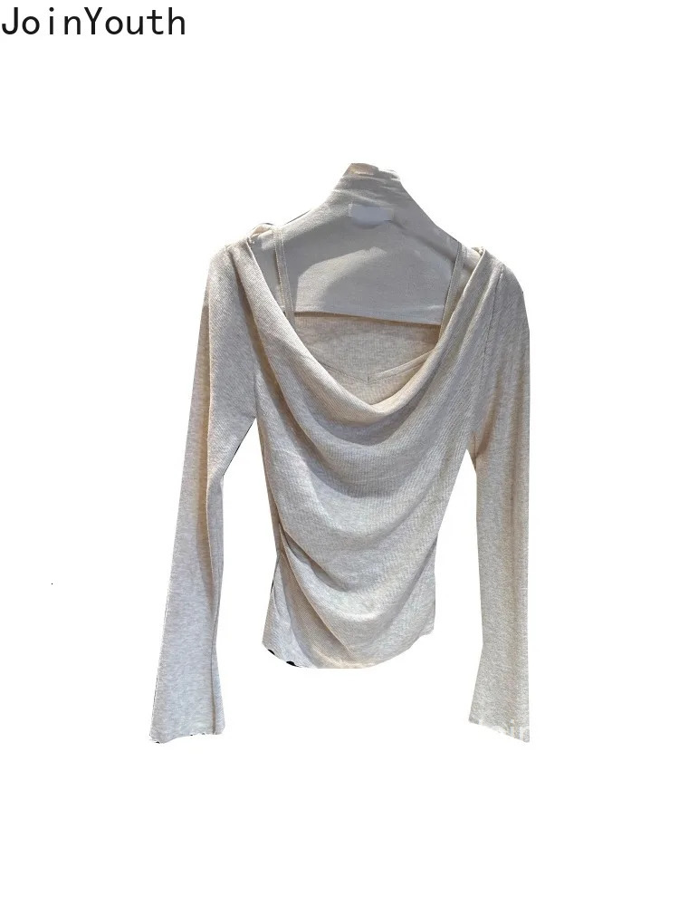 Solid Color Jumper Chic Pullovers Women Clothing Pull Femme Slash Neck Slim Waist Knit Sweater Tops Fashion Korean Sueter Mujer