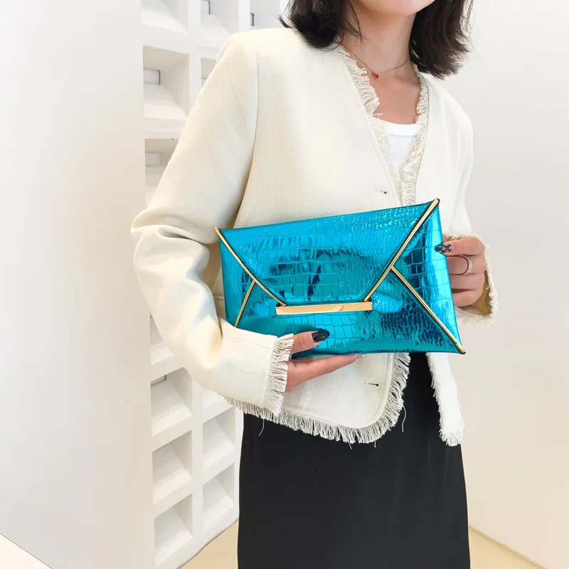 Fashion Stone Pattern Women Handbags PU Leather Ladies Envelope Bag Clutches Evening Bag Trend Female Day Clutch Purse Wallet 250617