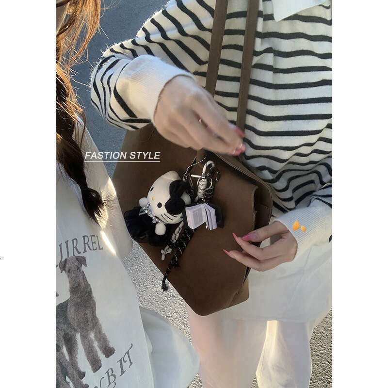 designer bag Autumn Suede for Women 2024 New Fashion Tote Simple Commuter Large Capacity Underarm Bag