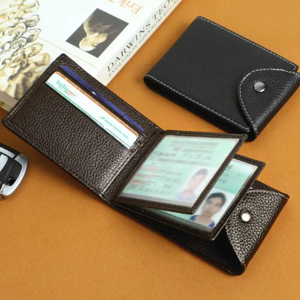 Men Wallet Driving License PU Leather Case For Men Drivers License Holder Cover for Car Driving Documents Coin Purse Card Bag Z250621
