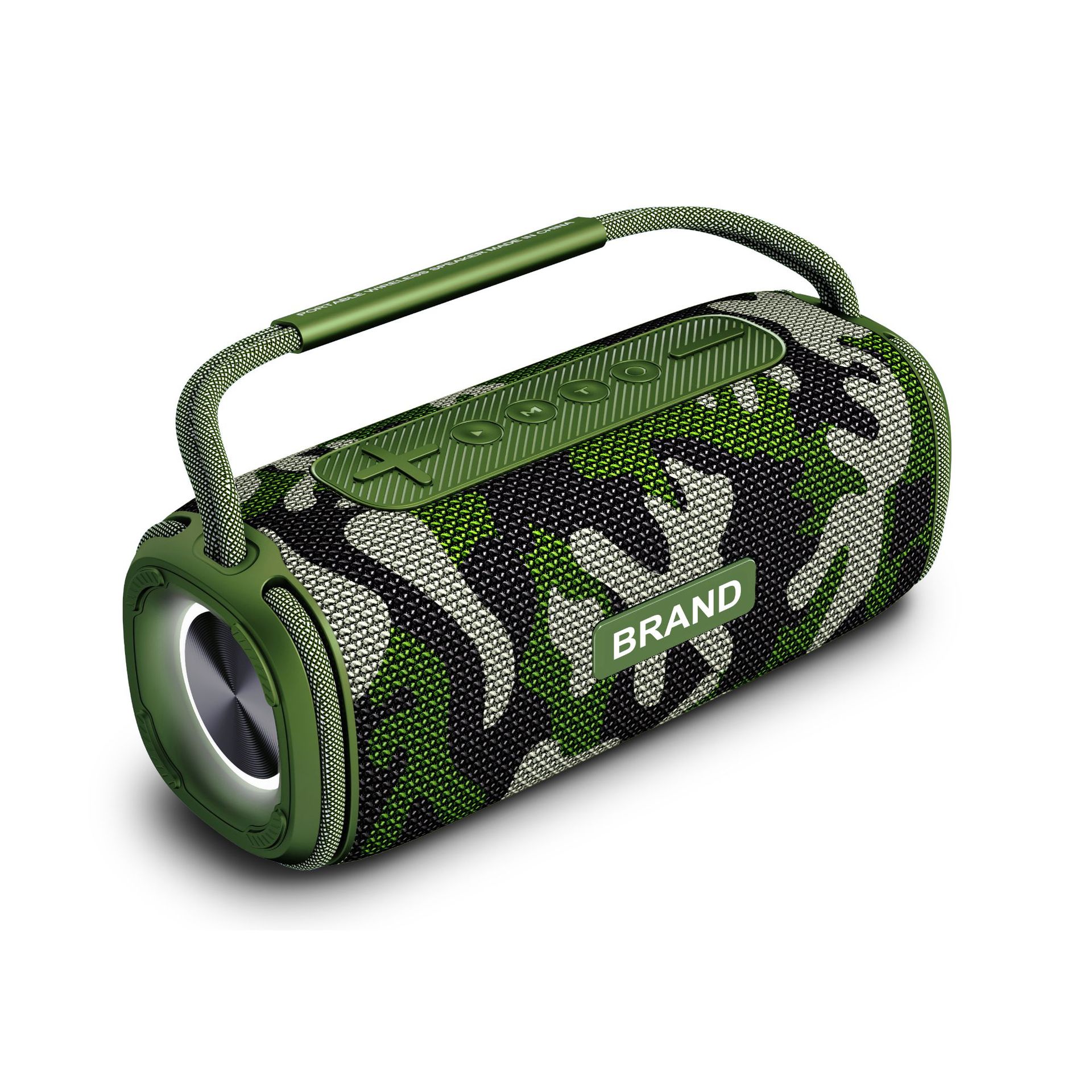 Outdoor Portable Waterproof Bluetooth Speaker w/ Powerful Bass