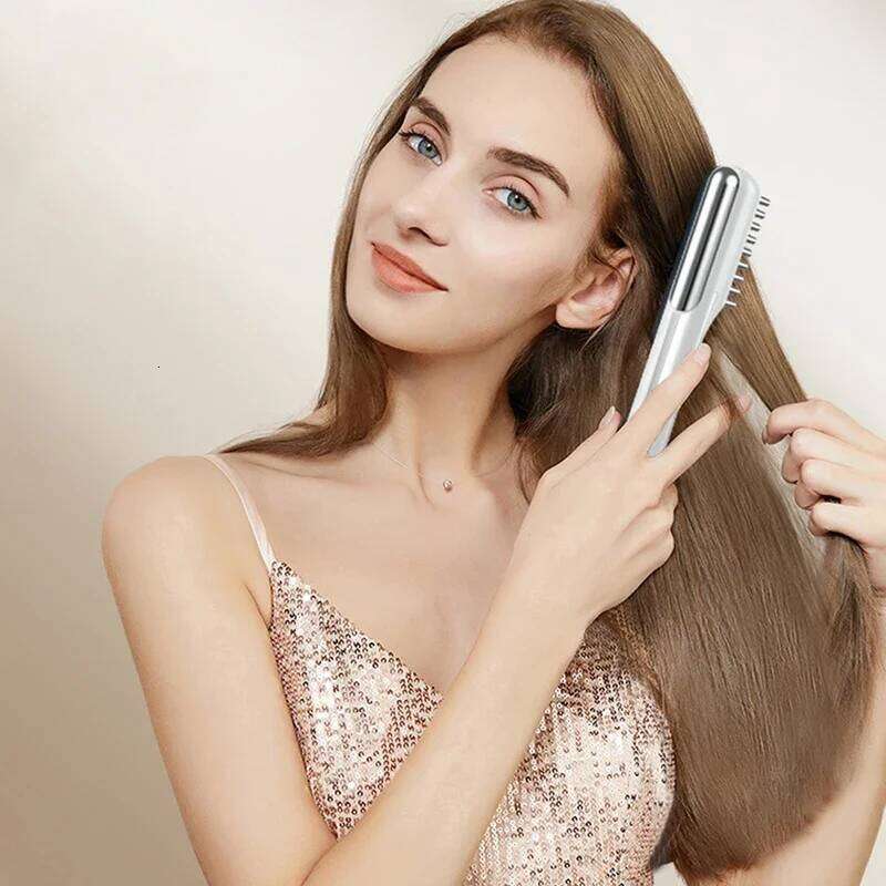 LED Red Light Scalp Brush For Spa Anti Loss Care Electric Hair Growth Massage Comb Microcurrent Head Skin Applicator