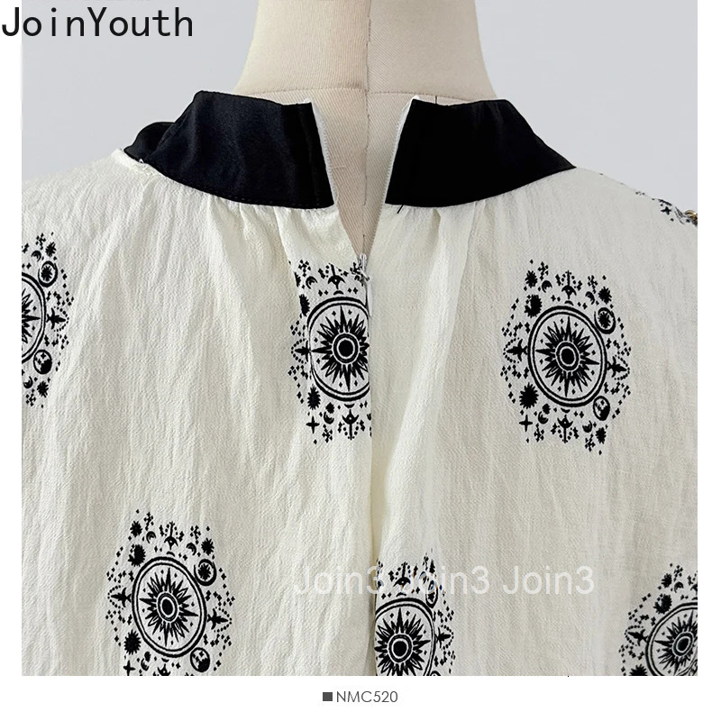 Bohemia Blouse Women Clothing Stand Neck Sleeveless Bandage Shirt 2025 Blusas Mujer De Moda Loose Summer Vintage Tops Female