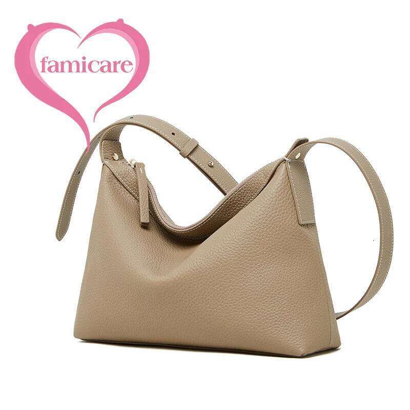 Hobo Armpit Shoulder Bag For Women, Female Cowhide, Genuine Leather, High-End, Commuting Crossbody Messenger, New, Winter, 2024 2025/06/19