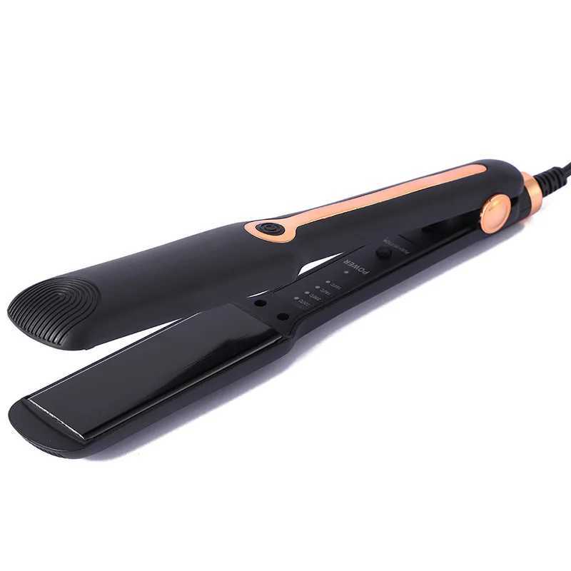 Salon Hair Styler Tool Adjustable Professional Hair Straightener 2 in 1 Professional Ceramic Flat Iron Negative Ion Large HomeXJ250621