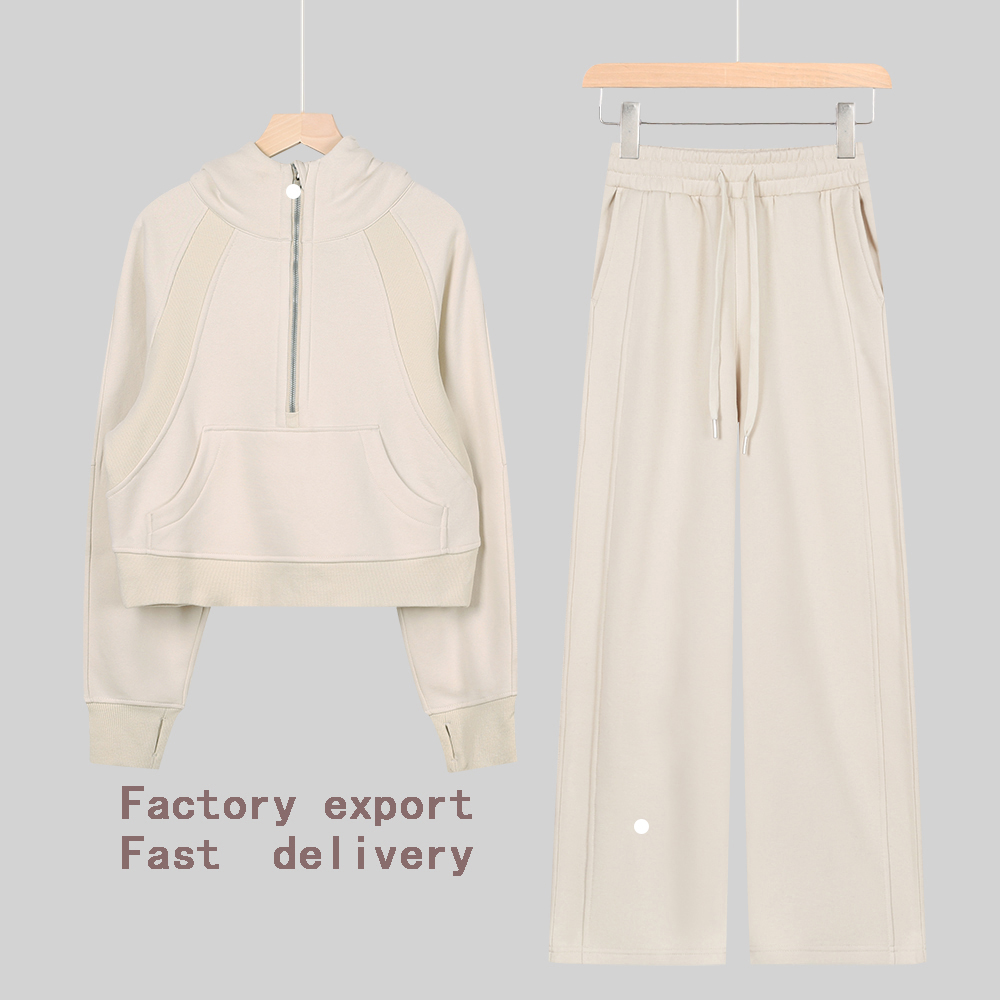 yoga sets tracksuit women hoodie yogawomen top Fiess running set beautiful doublet Casual sweatshirt loose trousers Sporty and comfortable clothing