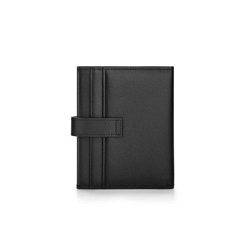 Leather Short Card Holder Mens Fashion Card Bag Mini Small Card Clip Z250621