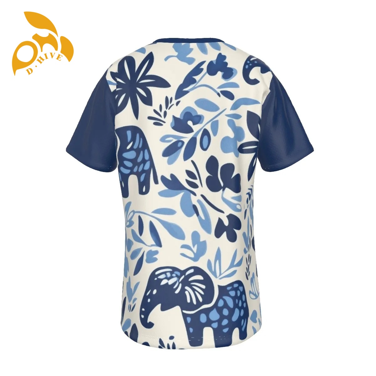 free shipping of customized fashionable All-Over Print Men's T-shirt | Birdseye with exquisite Round neck design High-quality fabric