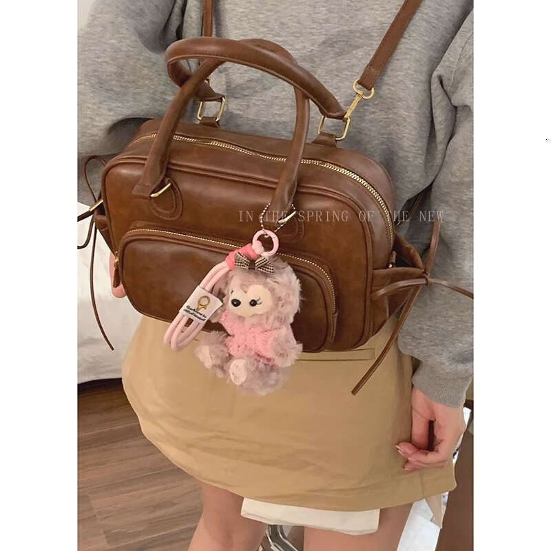 designer bag Textured Handbag Small Bag for Women 2024 New Simple Multifunctional Casual Backpack