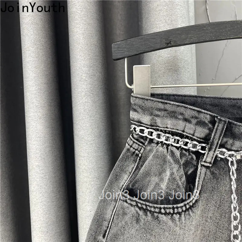 Chic Jean Shorts Women High Waist Y2k Wide Leg Shorts 2025 New Bottoms Irregular Casual Summer Tassel Pantalones Cortos De Mujer