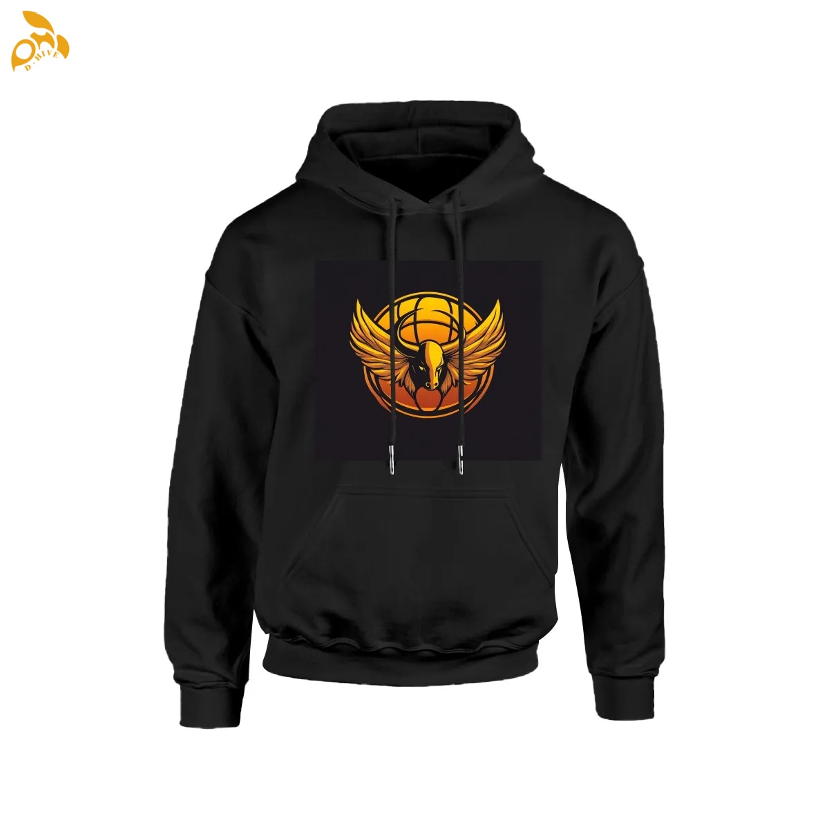free shipping of customized trendy Ladies' polyester cotton hooded pocket sweatshirt is suitable for 260GSM with exquisite patterns from US