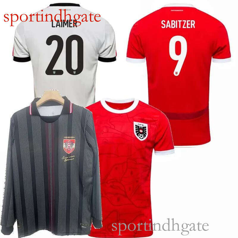 2024 2025 Austria Soccer Jerseys ALABA BAUMGARER DANSO SCHLAGER GRILLITSCH SEIWALD LAIMER SABITZER POSCH WIMMER national team 24 25 football shirts
