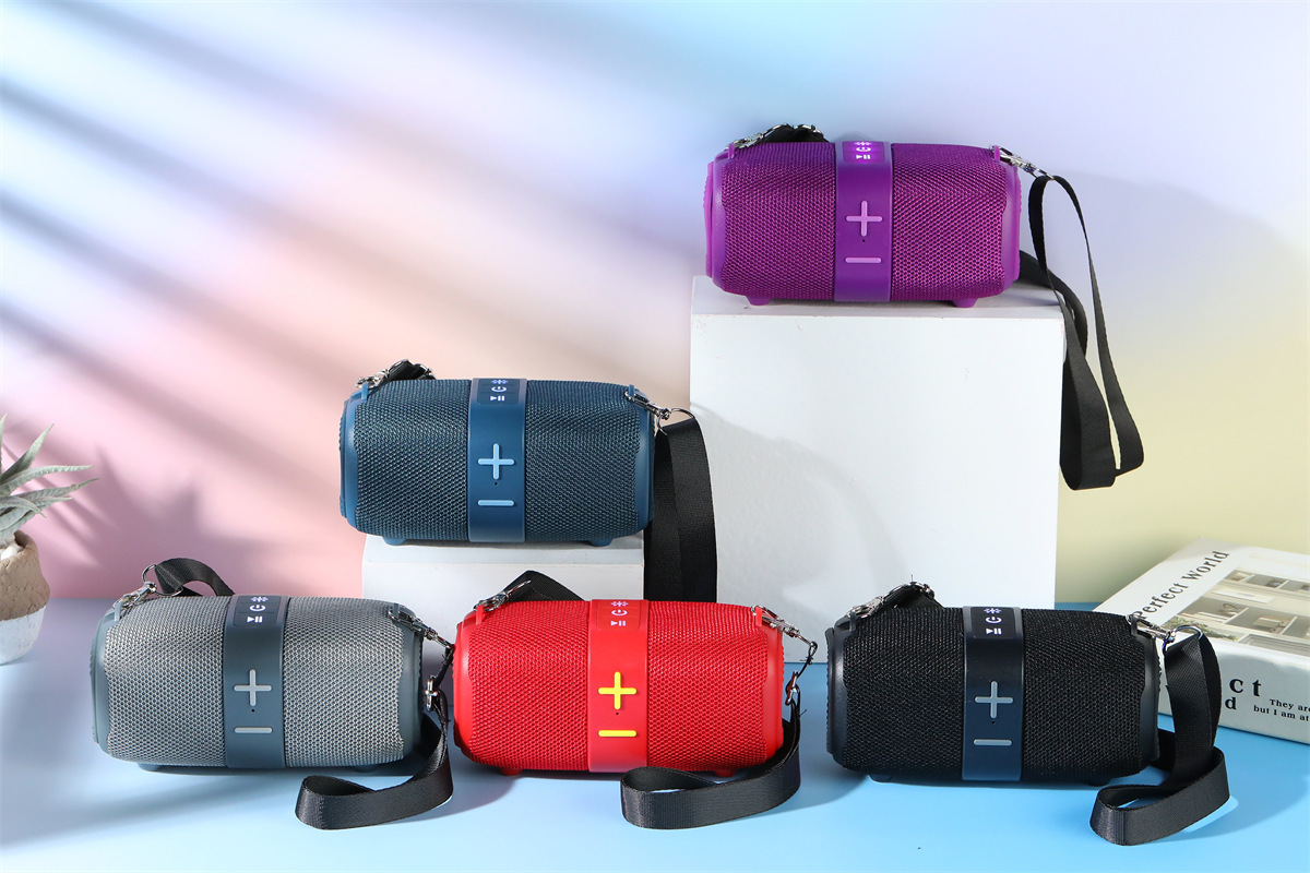 Portable TG667 Bluetooth Speakers - Wireless Sound System with Subwoofer and Lighting Effects