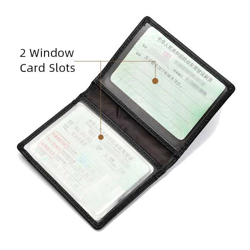 YUECIMIE Super Slim Soft Wallet Genuine Leather Mini Holder Wallets Purse Thin Small Card Holders Men Wallet Z250621