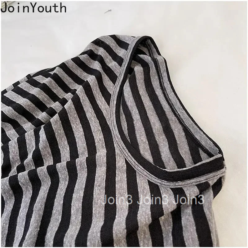 Striped Shirts for Women Oversized T-shirt 2025 Ropa Mujer Long Sleeve O-neck Tees Streetwear Tops Casual Fashion Y2k Tshirts