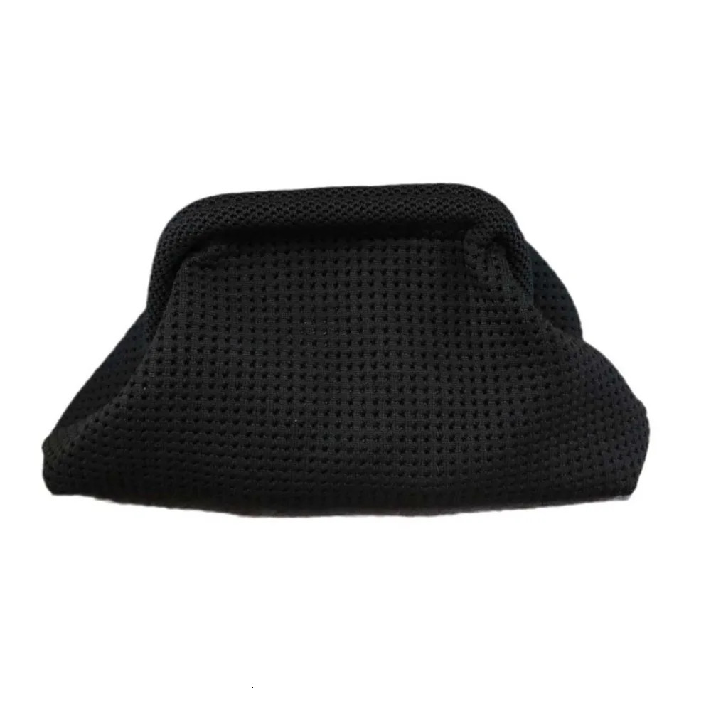Storage Bag Polyester Summer Beach Clutch Bag Soft Elastic Small Crochet Handbag Breathable Large Capacity Purse Party 250617