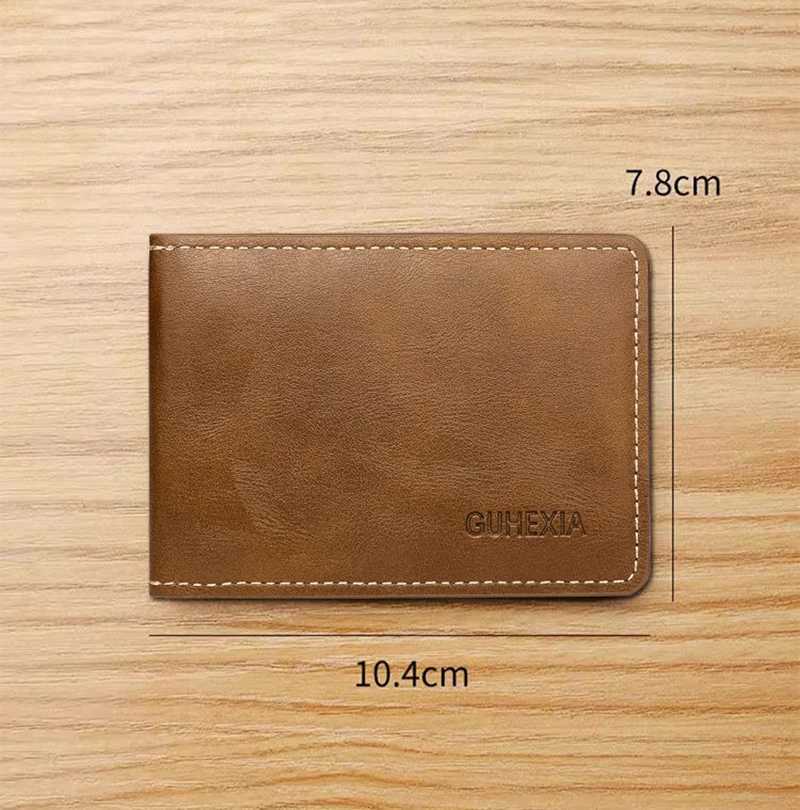 Fashion Card Holder Motor Vehicle Driving Documents Holder Slim Wallet For Men Casual Business Z250621
