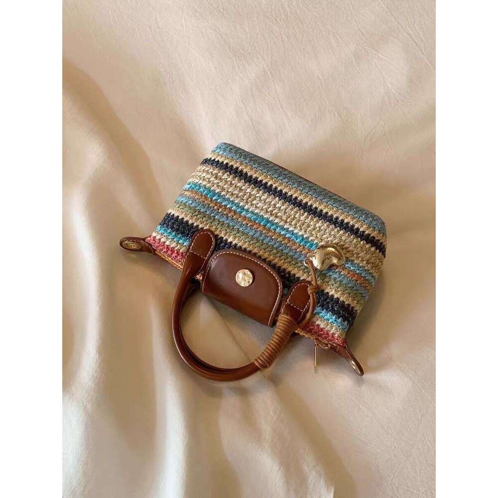 Sunshine Tote Women's Summer Woven Underarm Handbag Shoulder Large Bag