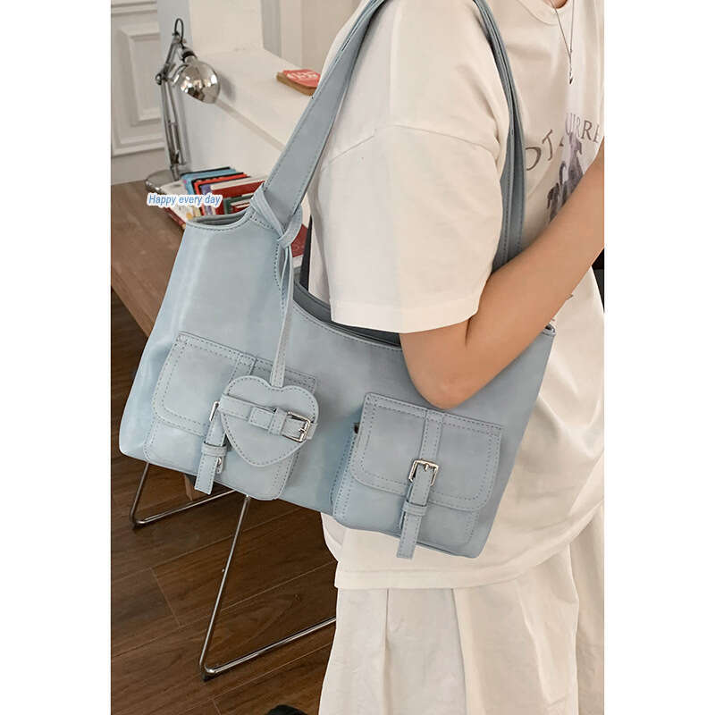 designer bag for Women High-End Underarm Commuter 2025 New Large Capacity Shoulder Tote Bag Simple Handbag