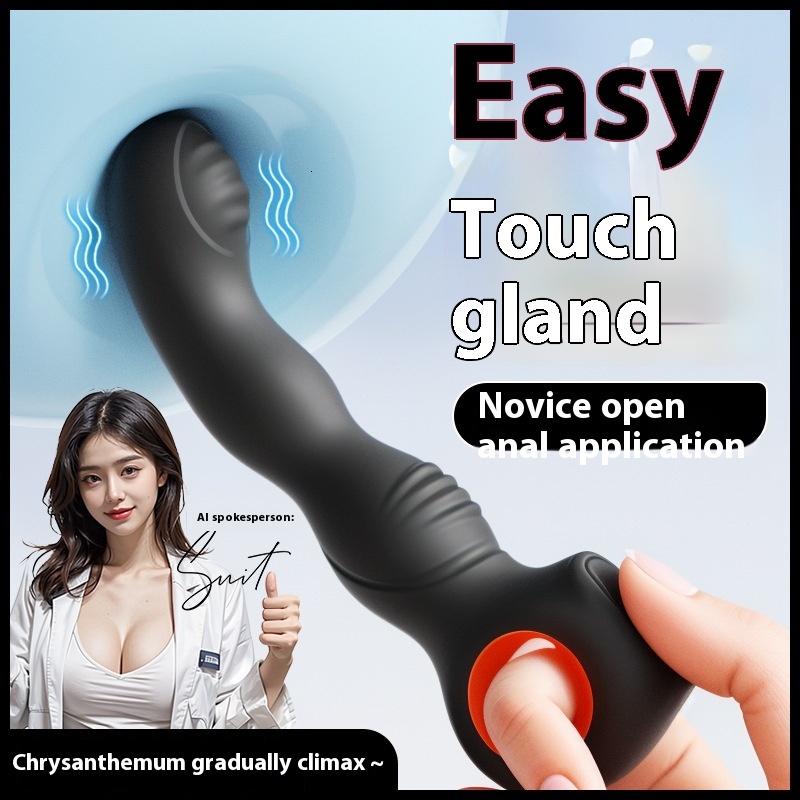 Adult Sex Toys Prostate Massager Plug Male Anal Masturbator Vibrating Toy