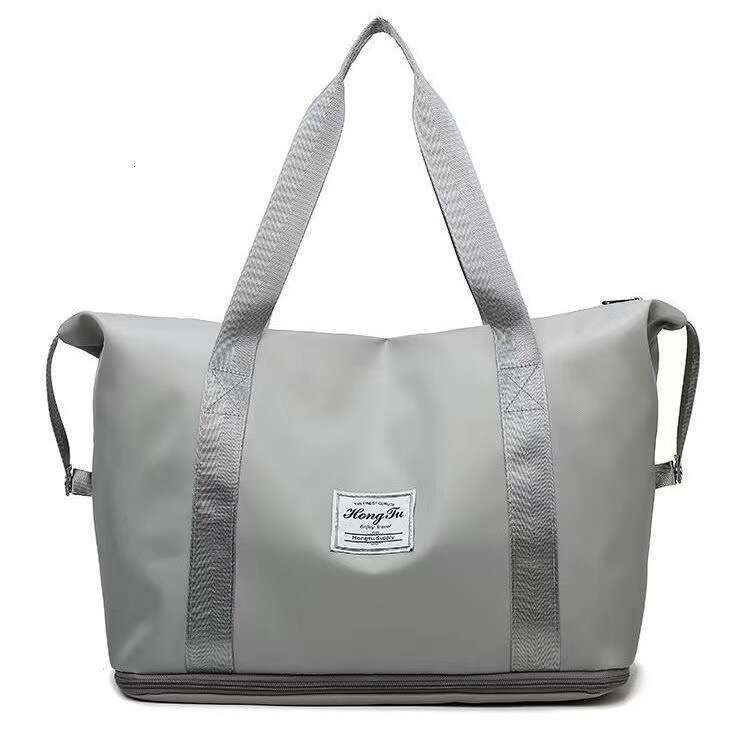 Nylon Waterproof Gym Duffel Women's Short Trip Travel Bag Handheld Fashion Large Capacity