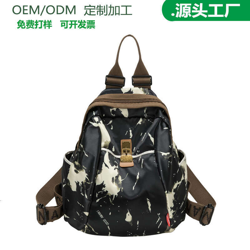 High-end Backpack for Women 2025 New Fashion Commuter Large Capacity Oxford Cloth Ladies Casual Travel Bag