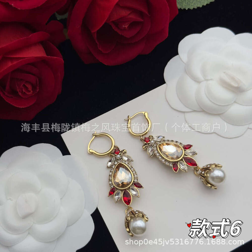 Upmarket Maijia High Version Ghost Skull Head Brass Material Spirit Snake Eagle Claw Exaggerated Long Earrings Sier Needle