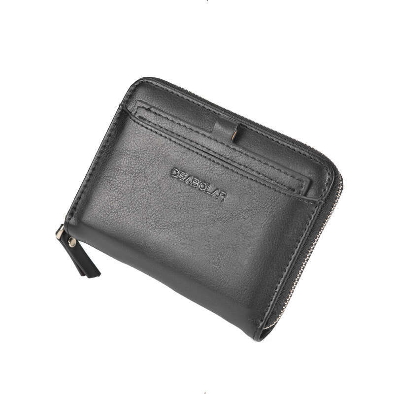 Hot Selling Men's Anti-Theft Anti-Magnetic Multi-Card Slot Leather Wallet Fashionable Personalized Coin Purse Card Holder wallet designer mens wa