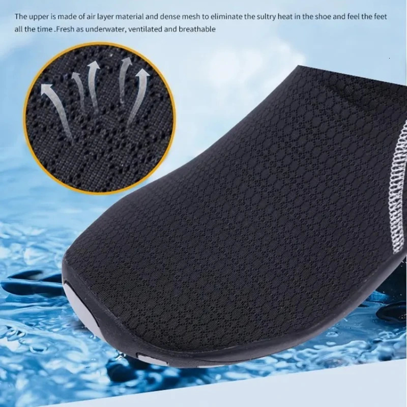 Summer Couple Outdoor Bottom Boating Leisure Shoes Creeper Hiking Barefoot Swimming Beach Aqua Quick Drying Surfing Boots 250612