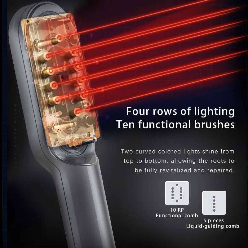 Electric Custom Smooth Combs Skin Care Products Regrowth Treatments Hair Straightener Hot Heating Comb