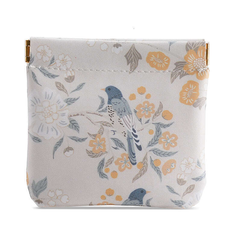 Mini Key Coin Purse Outdoor Storage Small Bag Cosmetics Fragment Print Lipstick Portable