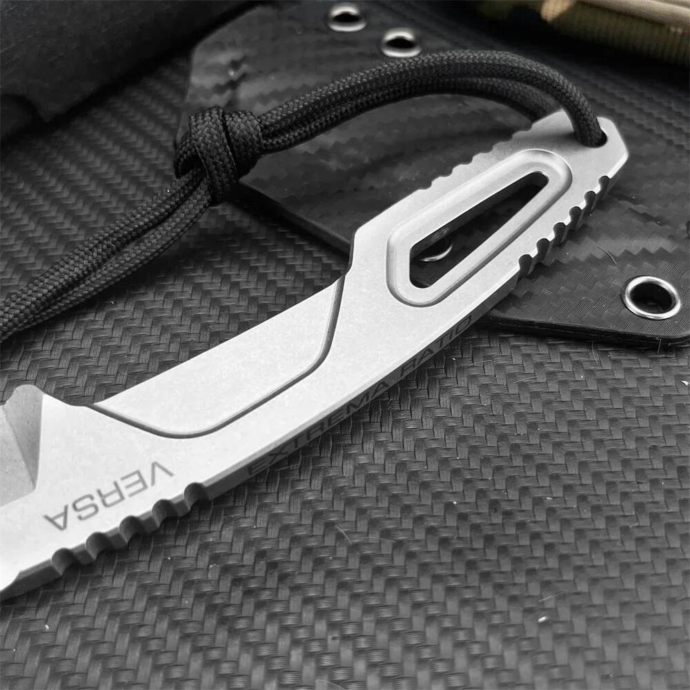 New Outdoor Hunting Fixed Blade Knife High Hardness 8Cr13Mov Knives Hiking Military Tactical Cutting Emergency Rescue EDC Tools high-quality