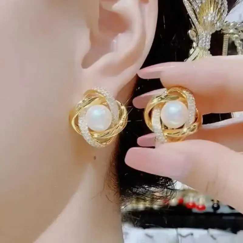 New Exquisite Luxury Zircon Flower Tassel Earrings For Women Personality Fashion Earrings Wedding Party Jewelry Christmas Gifts XJ250623