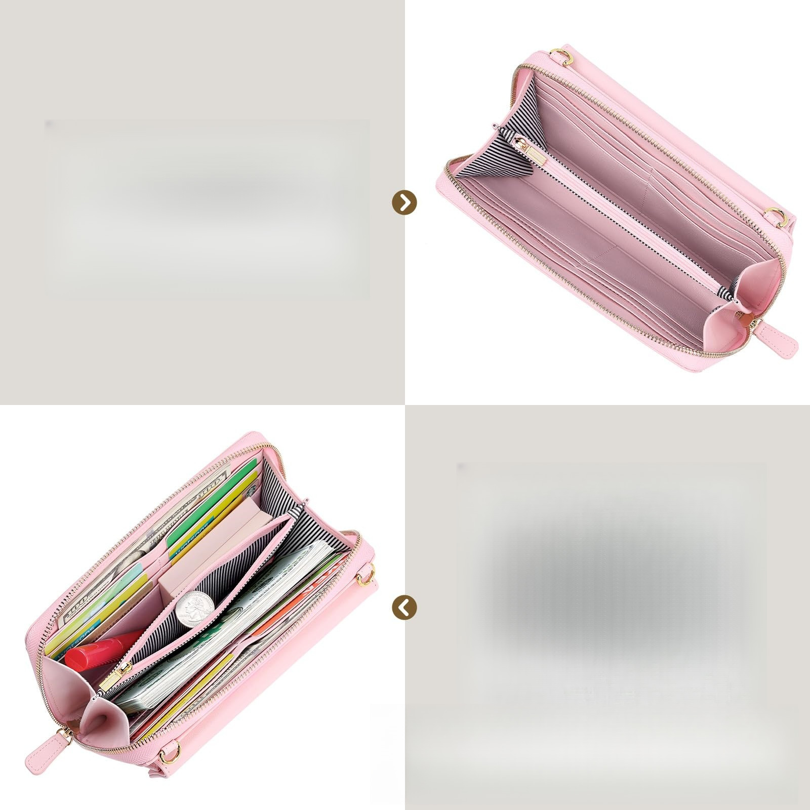 Free Shipping Designer Bag Korean And Luxury Bag Trendy Women's Crossbody Phone Bag PU Faux Leather Zipper Large Capacity Long Wallet Portable Ph