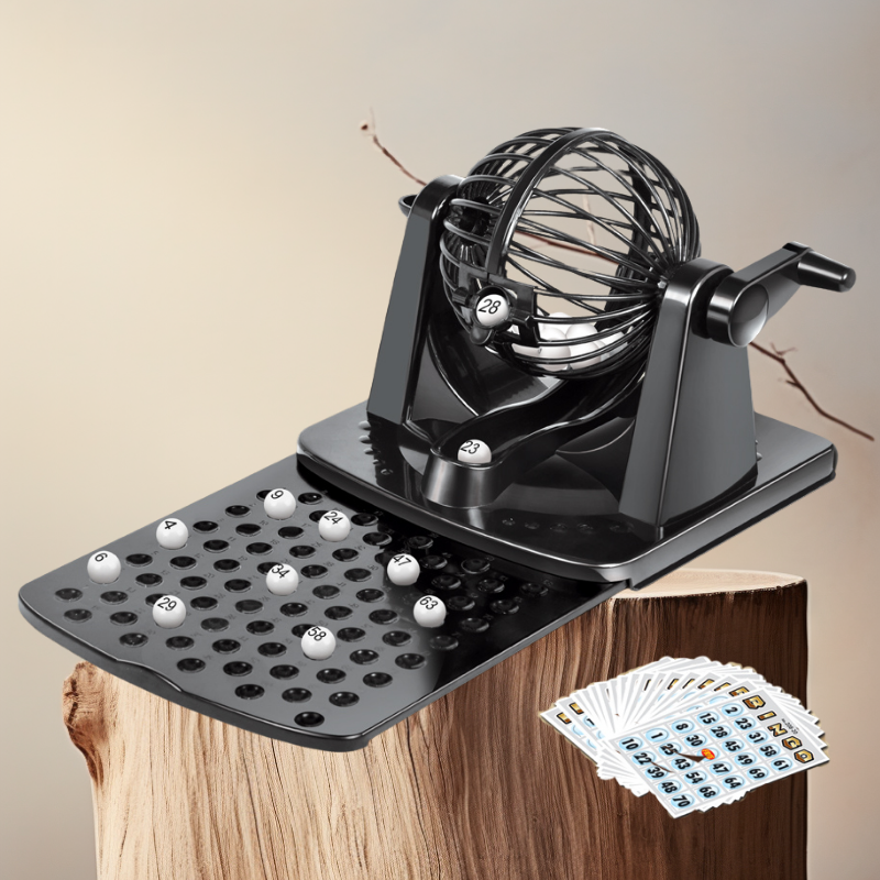 Simulate Luck: Enjoy an Engaging Bingo Challenge with this Multi-functional Game Set