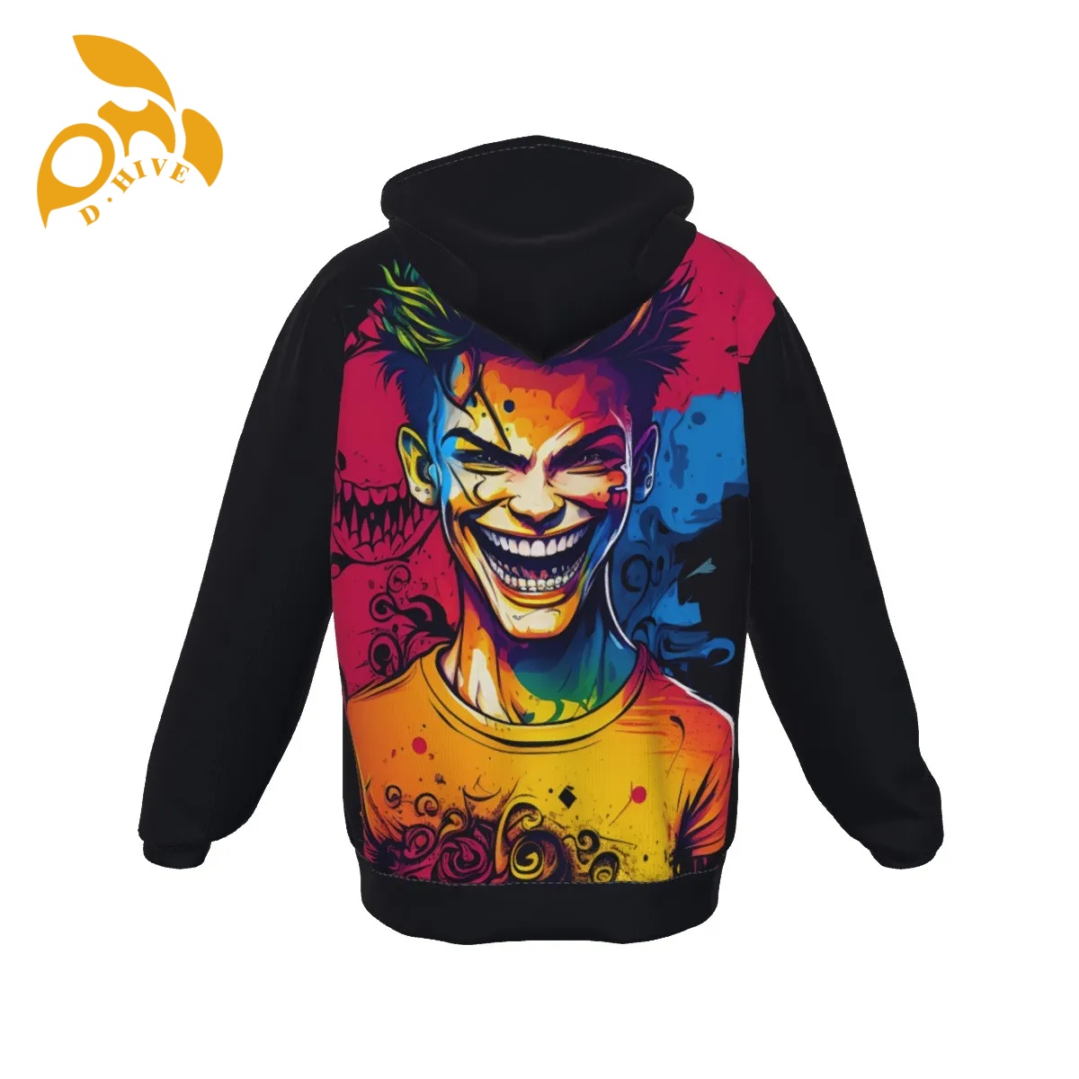 Free Shipping customized definition oversize Men's women's hooded sweatshirt printed fashionable casual street wear zipper cotton hooded swe
