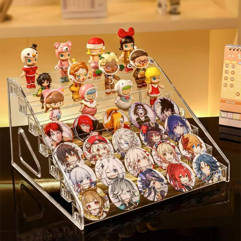 multi layer transparent acrylic box allowing small objects to bid farewell to clutter