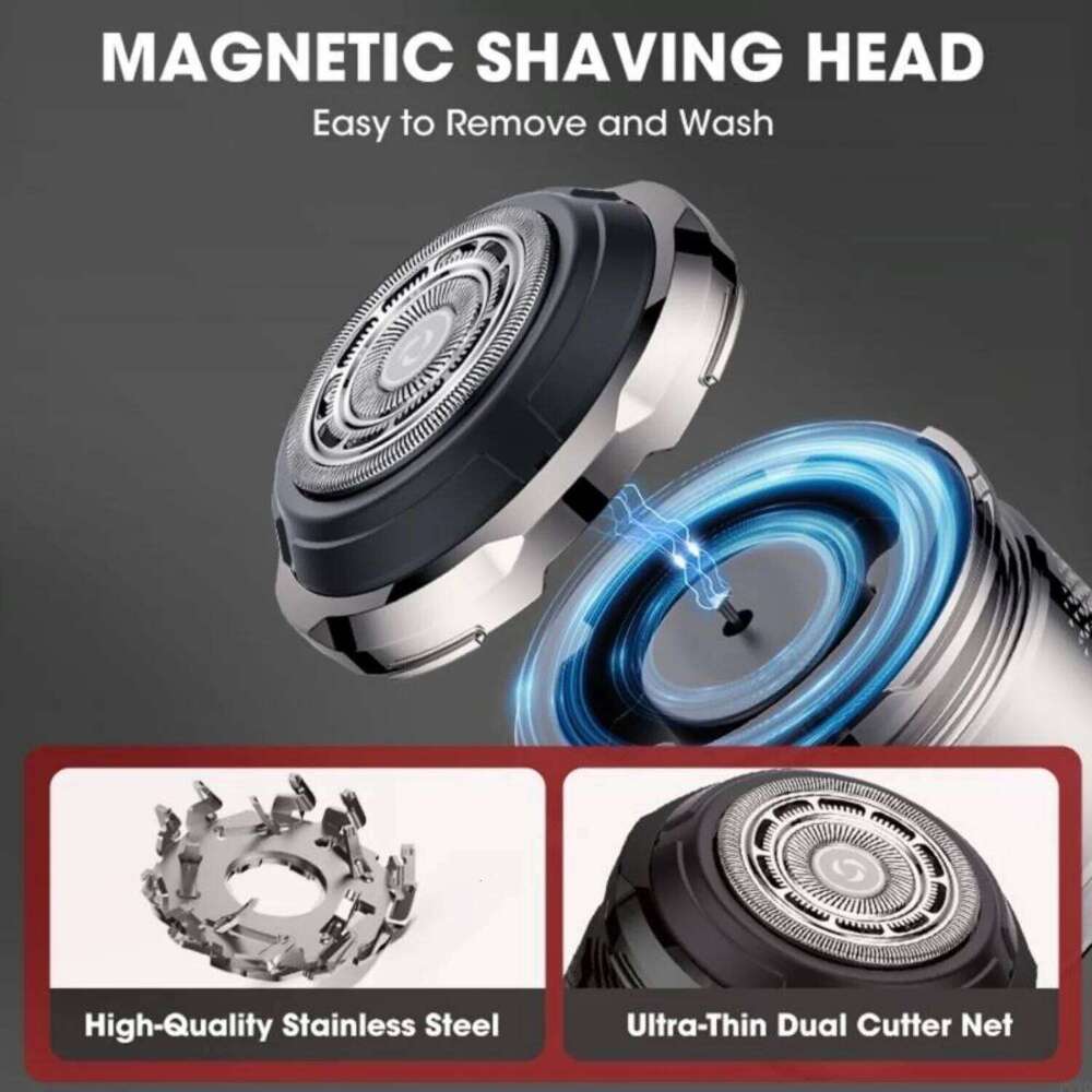 Mini Razor Pockets Electric Shaver Floating Quick Shave Waterproof Razors For Men Bald Head Artifact USB Recharge