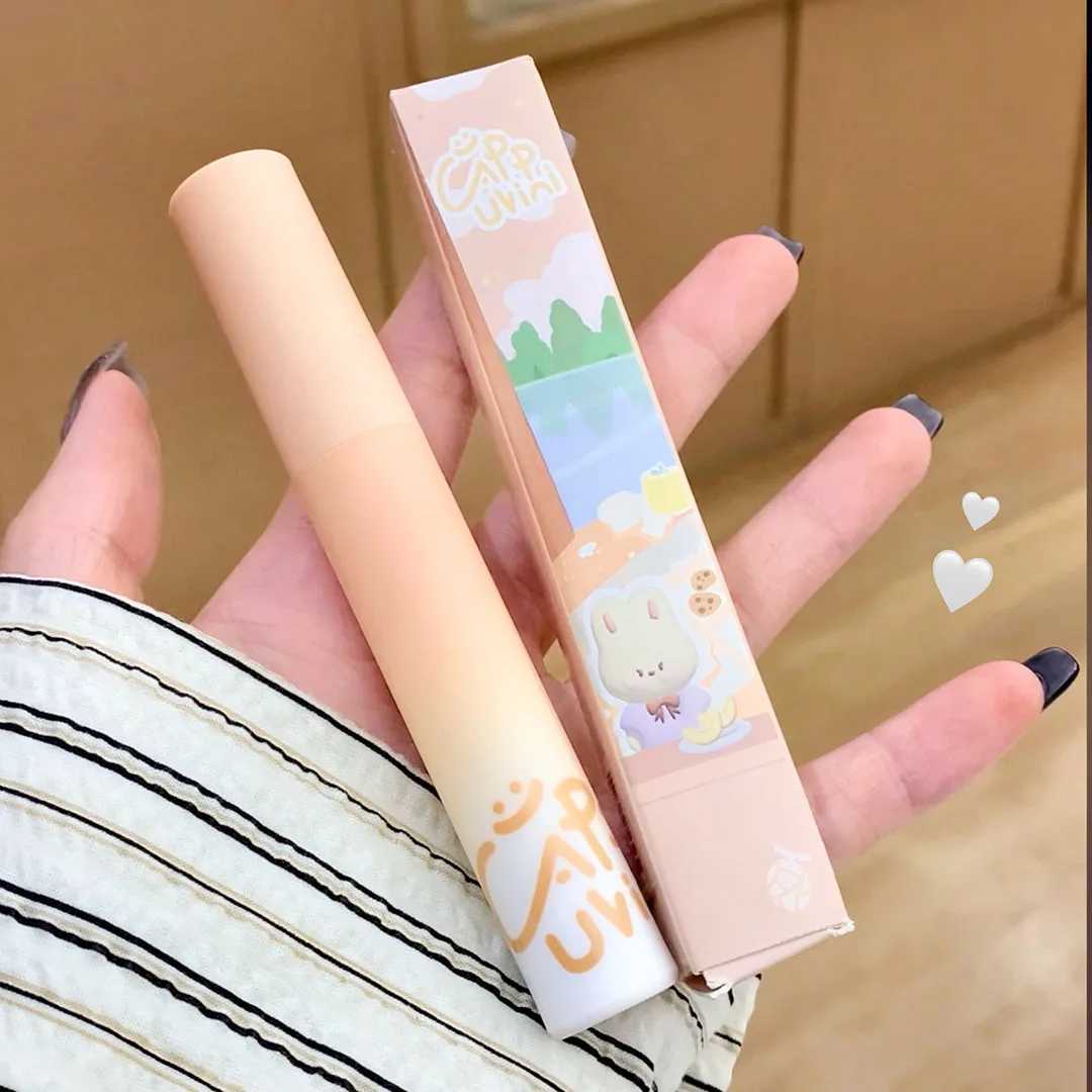 Pumpkin Apricot Lip Mud Velvet Lip Cream Matte Texture Lipstick Overlay Base Color Rose Pink Orange Lip Gloss Tint Cosmetic XJ250623