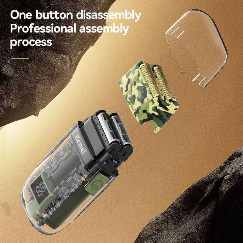 Original Kemei Hair Beard Shaver For Men Electric Razor Barber Bald Head Shaving Hine Finishing Rechargeable