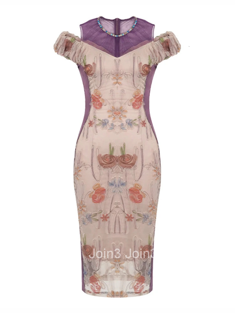 Summer Fashion Lady Floral Vintage Evening Dress Women Clothes Elegant Luxury Sexy Hollow Slim Long Party Prom Vestidos Fiesta